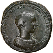 Coin, Diadumenian, Sestertius, AD 217-218, Roma, EF(40-45), Bronze, RIC:211
