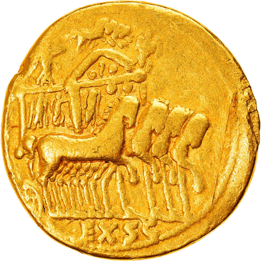 Coin, Divus Claudius, Aureus, 54., Rome, Very rare, VF(30-35), Gold, RIC:4.