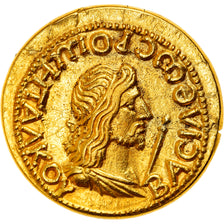 Moneda, Bosporos, Hadrian and Rhoimetalkes, Stater, 134-135, Very rare, SC