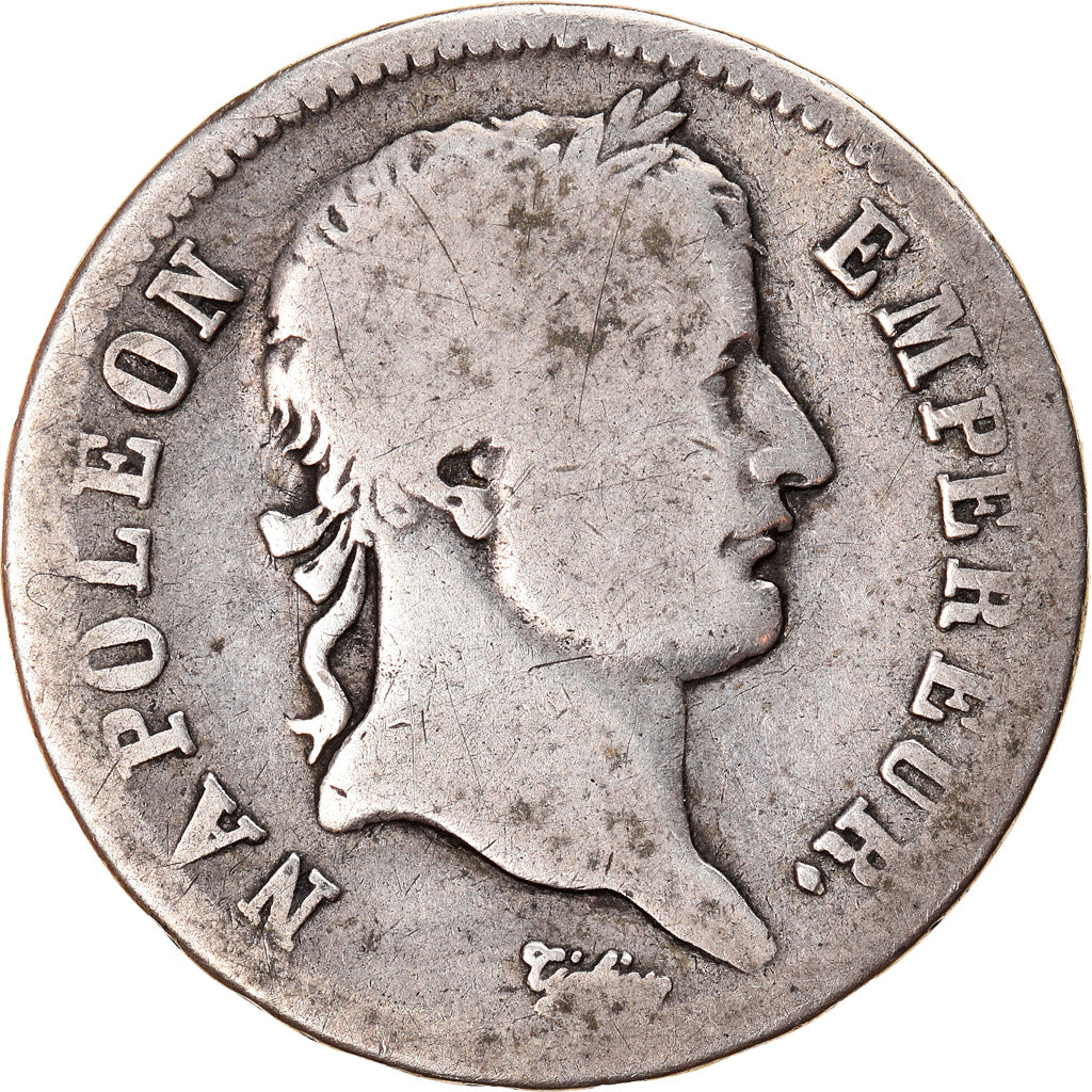 Coin, France, Napoléon I, Franc, 1809, Lille, VF(20-25), Silver, KM:692.16