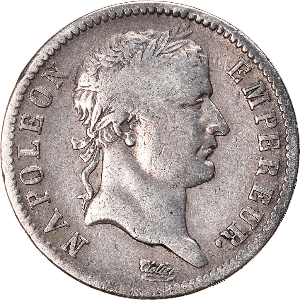 Coin, France, Napoléon I, Franc, 1809, Paris, VF(30-35), Silver, KM:692.1