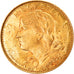 Coin, Switzerland, 10 Francs, 1922, Bern, MS(63), Gold, KM:36