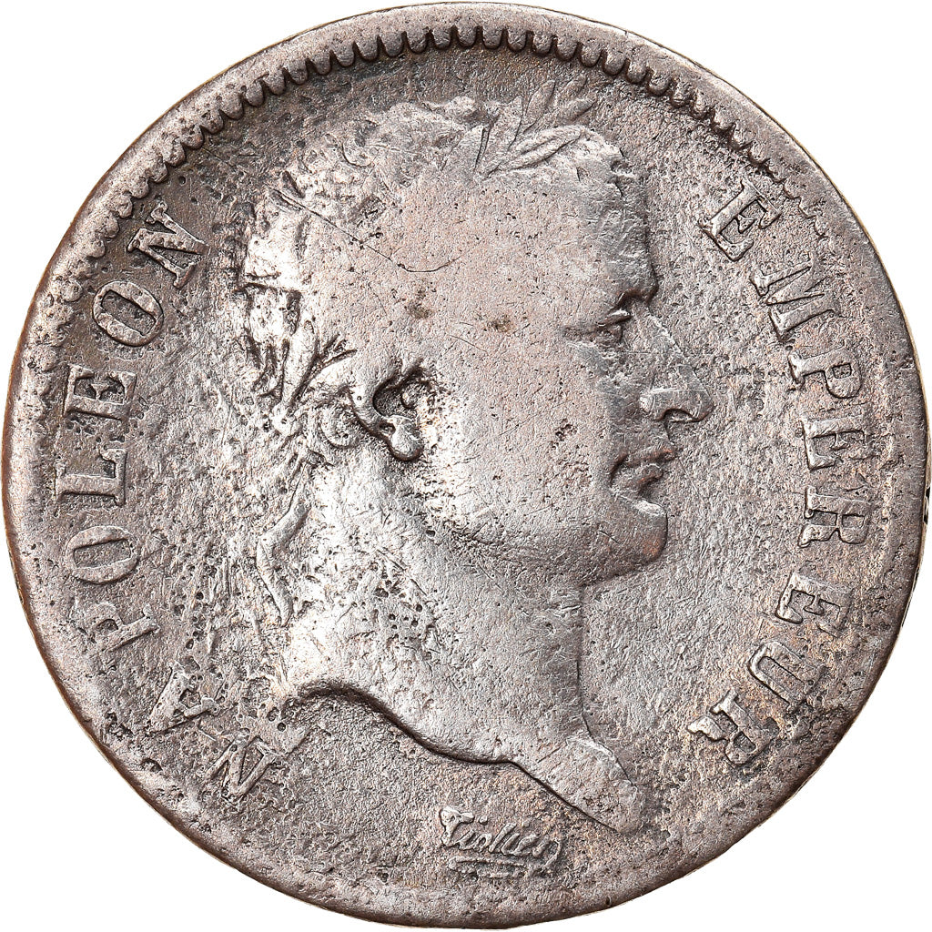 Coin, France, Napoléon I, Franc, 1810, Paris, VF(20-25), Silver, KM:692.1