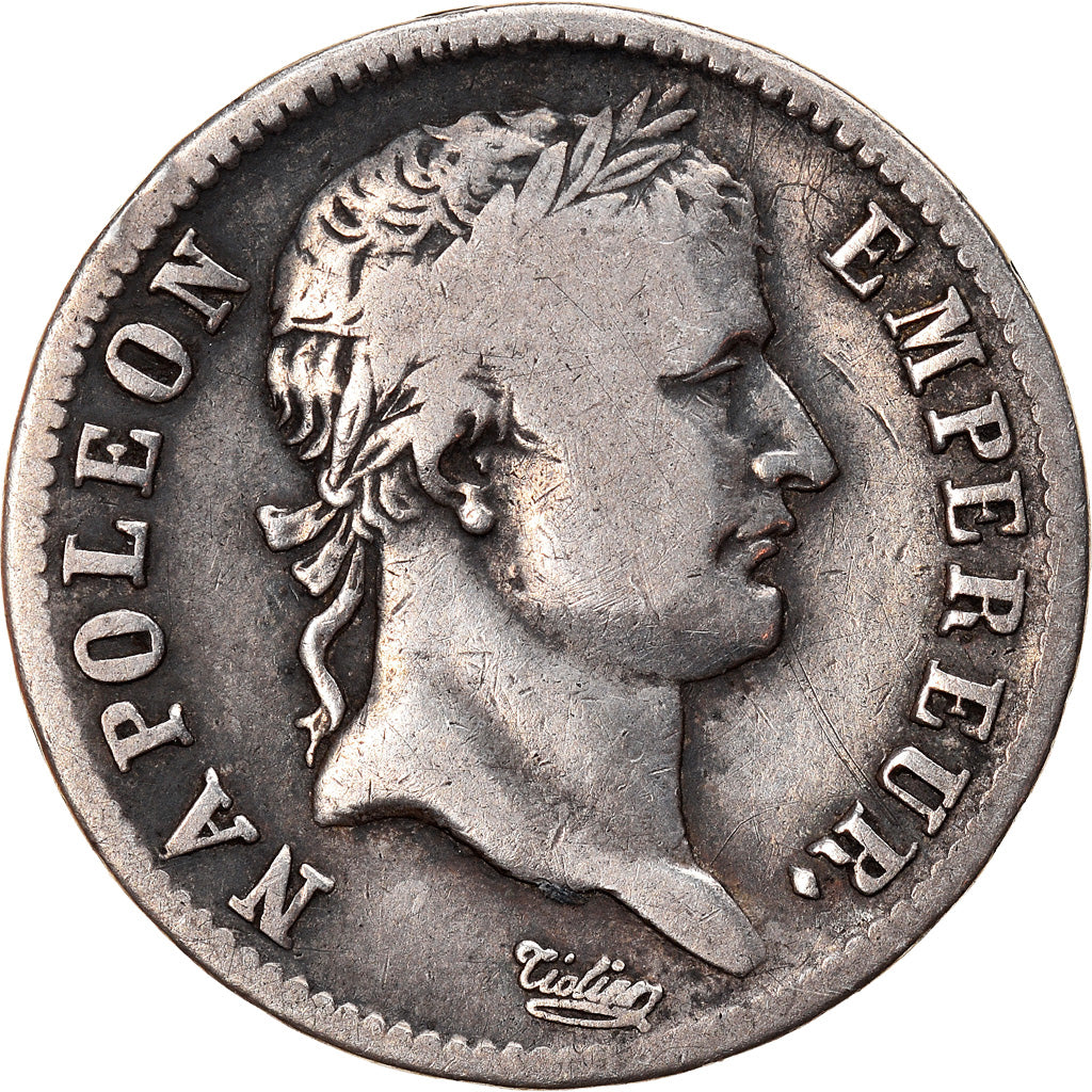 Coin, France, Napoléon I, Franc, 1811, Rouen, VF(30-35), Silver, KM:692.2
