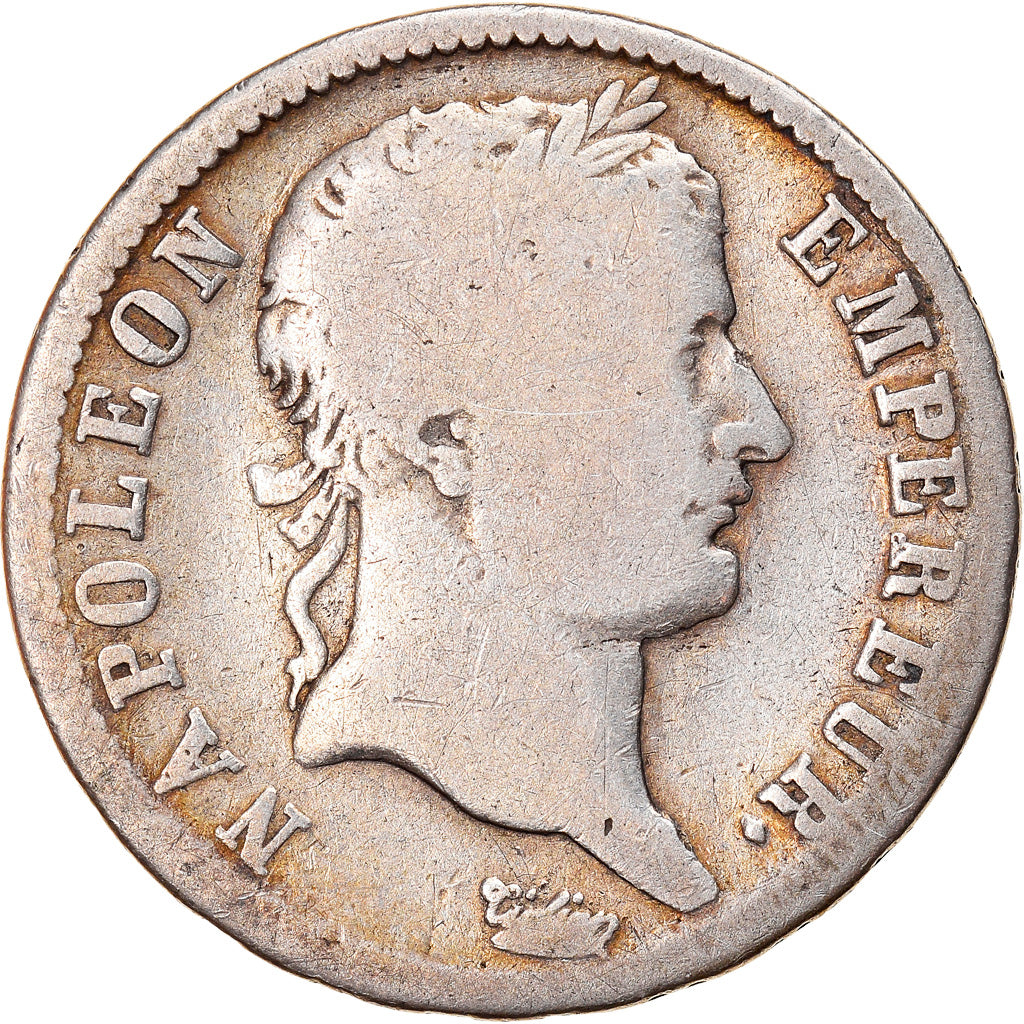 Coin, France, Napoléon I, Franc, 1811, Strasbourg, VF(20-25), Silver, KM:692.3