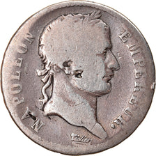 Monnaie, France, Napoléon I, Franc, 1812, Torino, Très rare, B+, Argent