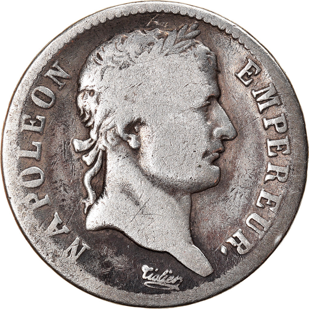 Munten, Frankrijk, Napoléon I, Franc, 1813, Bordeaux, FR, Zilver, KM:692.8, Le
