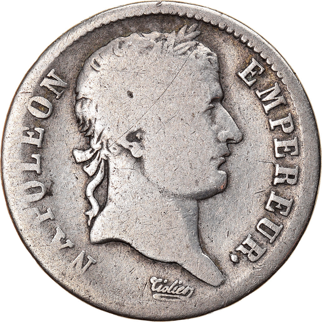 Coin, France, Napoléon I, Franc, 1813, Toulouse, VF(20-25), Silver, KM:692.10