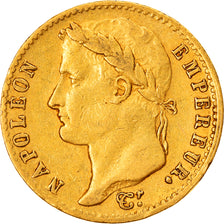 Coin, France, 20 Francs, 1815, Lille, Cent Jours, EF(40-45), Gold, KM:705.3