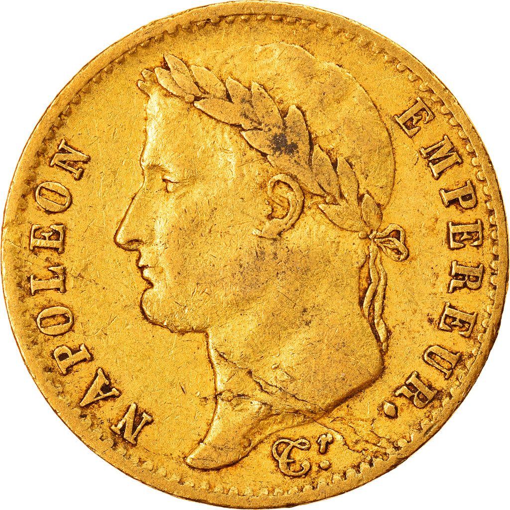 Coin, France, 20 Francs, 1815, Lille, Cent Jours, EF(40-45), Gold, KM:705.3