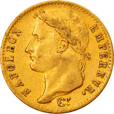 Coin, France, 20 Francs, 1815, Lille, Cent Jours, EF(40-45), Gold, KM:705.3