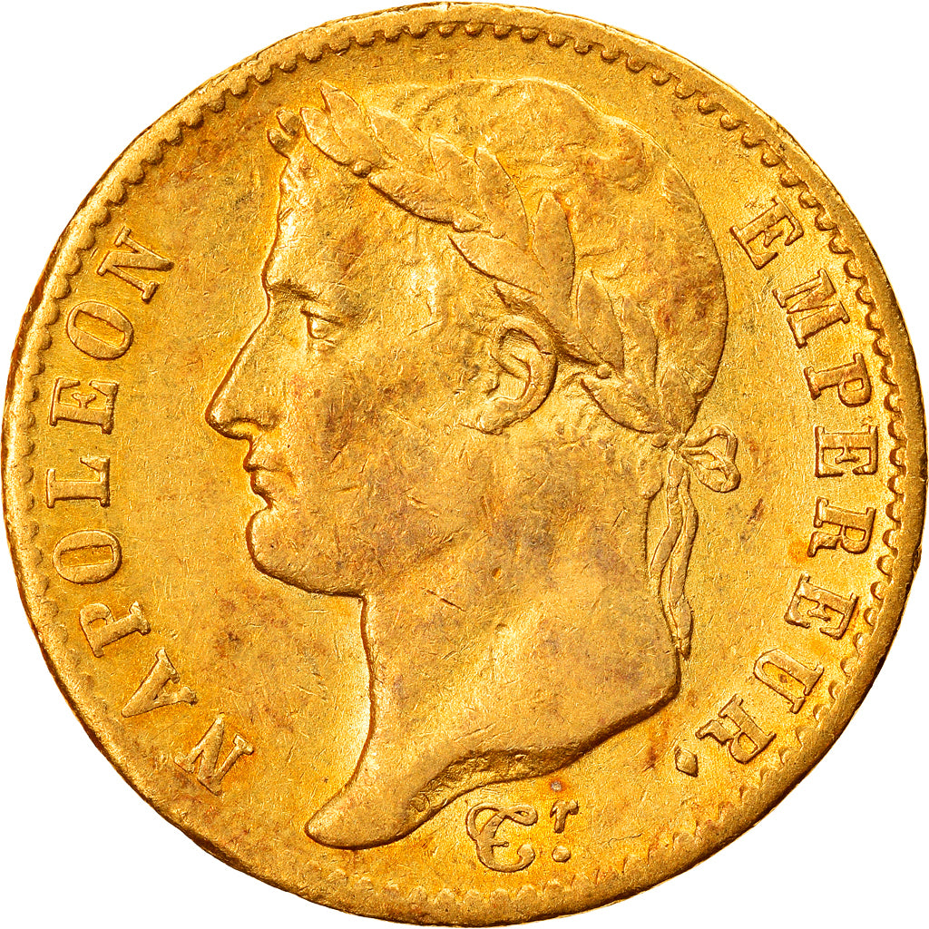 Moneta, Francia, 20 Francs, 1815, Lille, Cent Jours, BB+, Oro, KM:705.3
