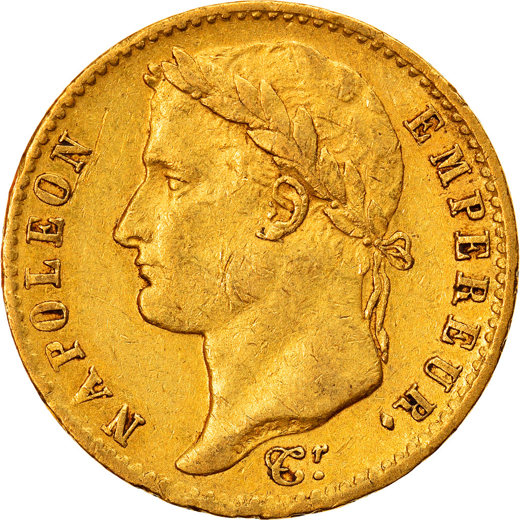 Coin, France, 20 Francs, 1815, Lille, Cent Jours, AU(50-53), Gold, KM:705.3