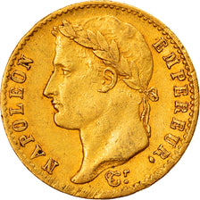 Coin, France, 20 Francs, 1815, Lille, Cent Jours, AU(50-53), Gold, KM:705.3
