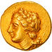 Moeda, Agathokles, 25 Litra, 310-305 BC, Syracuse, Rara, AU(55-58), Eletro, SNG