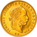 Moneta, Ungheria, Franz Joseph I, 4 Forint 10 Francs, 1892, Restrike, FDC, Oro