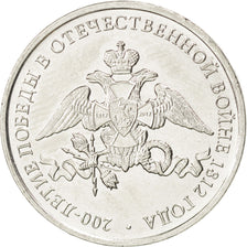 Coin, Russia, 2 Roubles, 2012, MS(63), Nickel plated steel, KM:1391