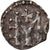 Moneta, Francja, Denarius, Melle, METALVS VICVS, AU(50-53), Srebro