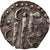 Moneta, Francja, Denarius, Melle, METALVS VICVS, AU(50-53), Srebro