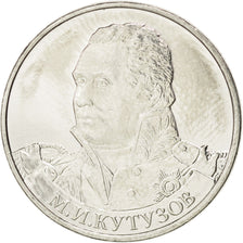 RUSSIA, 2 Roubles, 2012, Moscow, KM #1392, MS(63), Nickel Plated Steel, 23, 5.01