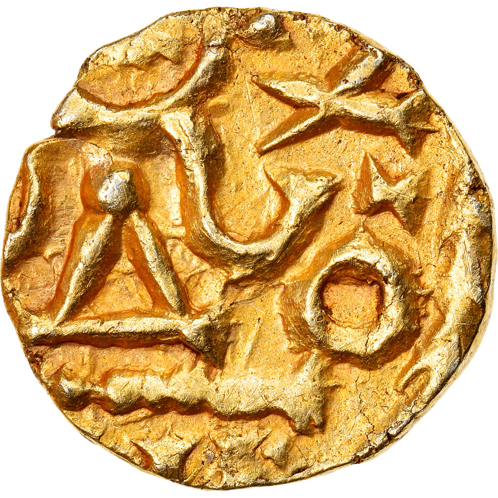 Moeda, França, Sigebert III, Triens, 639-656, Banassac, Muito, AU(50-53)