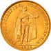 Moneda, Hungría, Franz Joseph I, 20 Korona, 1914, Kormoczbanya, EBC+, Oro