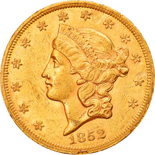Münze, Vereinigte Staaten, Liberty Head, $20, Double Eagle, 1852, Philadelphia