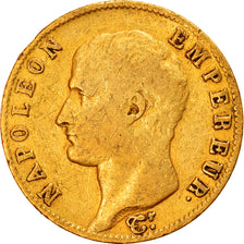 Coin, France, Napoléon I, 20 Francs, AN 14, Paris, EF(40-45), Gold, KM:663.1