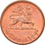 Coin, Ethiopia, Haile Selassie I, 5 Cents, Amist Santeem, 1944, MS(60-62)