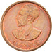 Moneda, Etiopía, Haile Selassie I, 10 Cents, Assir Santeem, 1944, EBC+, Cobre