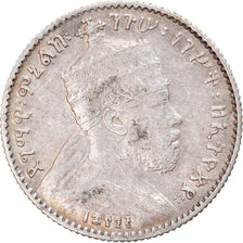 Coin, Ethiopia, Menelik II, Gersh, 1903, Paris, AU(50-53), Silver, KM:12
