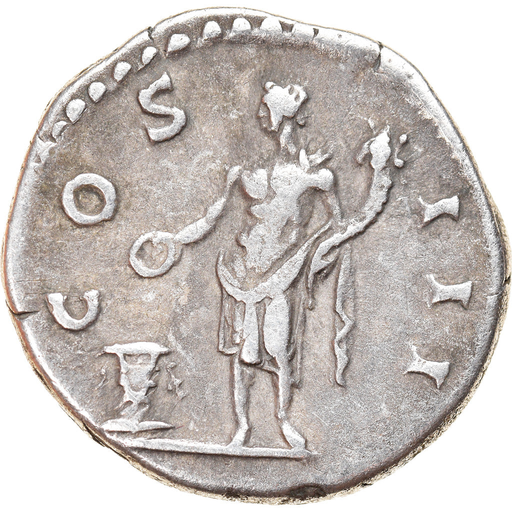 Coin, Hadrian, Denarius, 125-128, Rome, VF(30-35), Silver, RIC:173