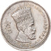 Moneta, Etiopia, Haile Selassie I, 25 Matonas, 1931, EF(40-45), Nikiel, KM:30