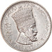 Moneta, Etiopia, Haile Selassie I, 25 Matonas, 1931, AU(50-53), Nikiel, KM:30