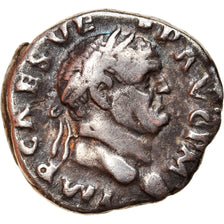 Coin, Vespasian, Denarius, Roma, VF(20-25), Silver, Cohen:561