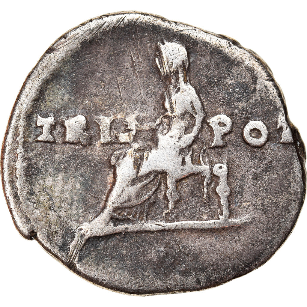 Coin, Vespasian, Denarius, Roma, VF(20-25), Silver, Cohen:561