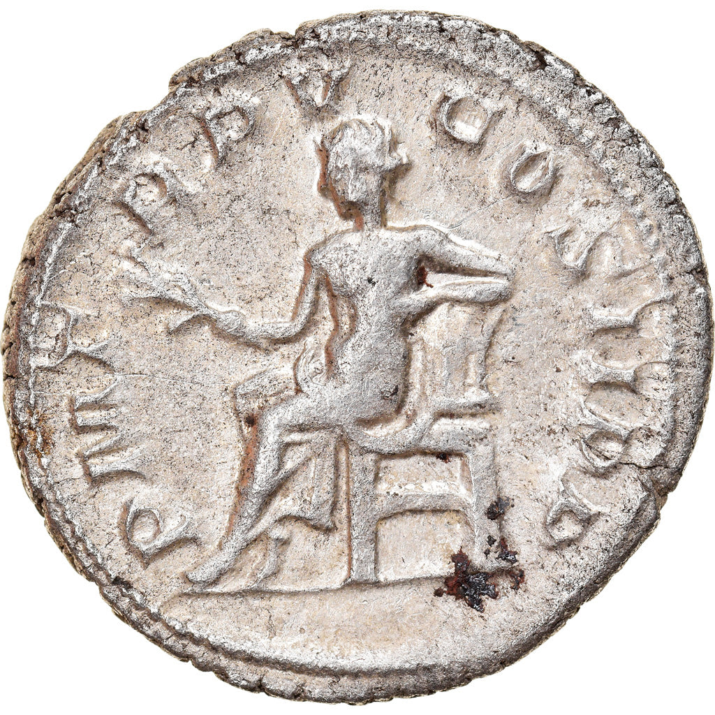Moneda, Gordian III, Antoninianus, 241-243, Rome, MBC, Vellón, RIC:89