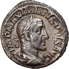 Coin, Maximinus I Thrax, Denarius, 235-236, Rome, AU(50-53), Silver, RIC:7A