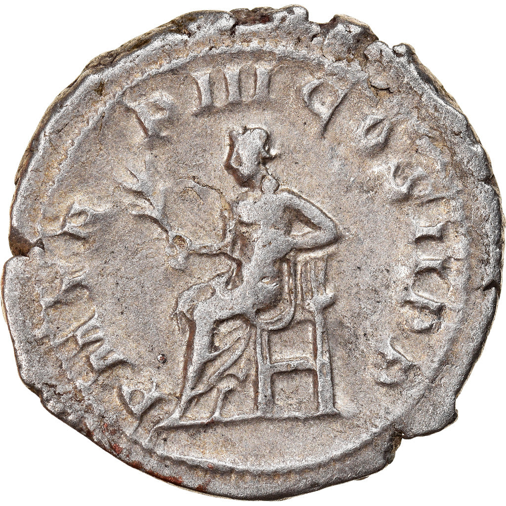 Moneta, Gordian III, Antoninianus, 241, Roma, BB, Biglione, RIC:88