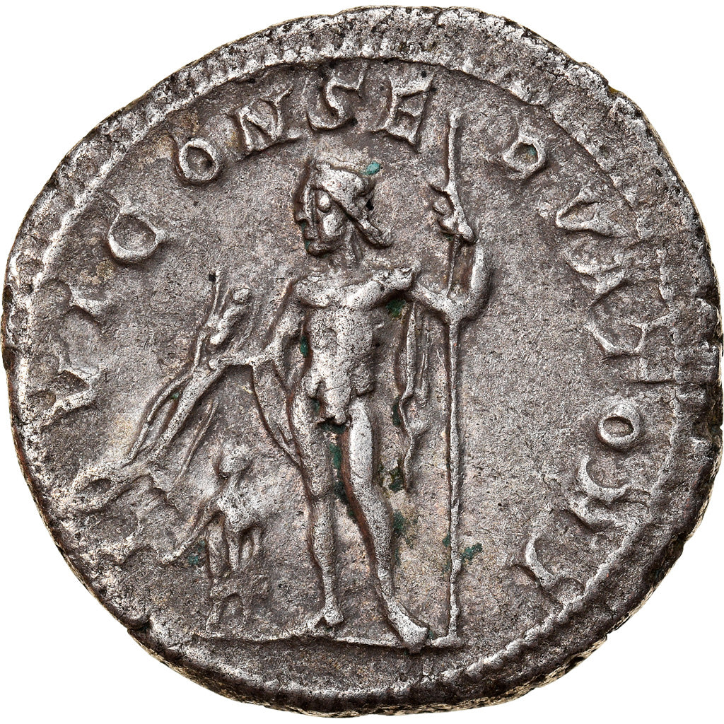 Coin, Gordian III, Antoninianus, 238, Rome, AU(55-58), Silver, RIC:2