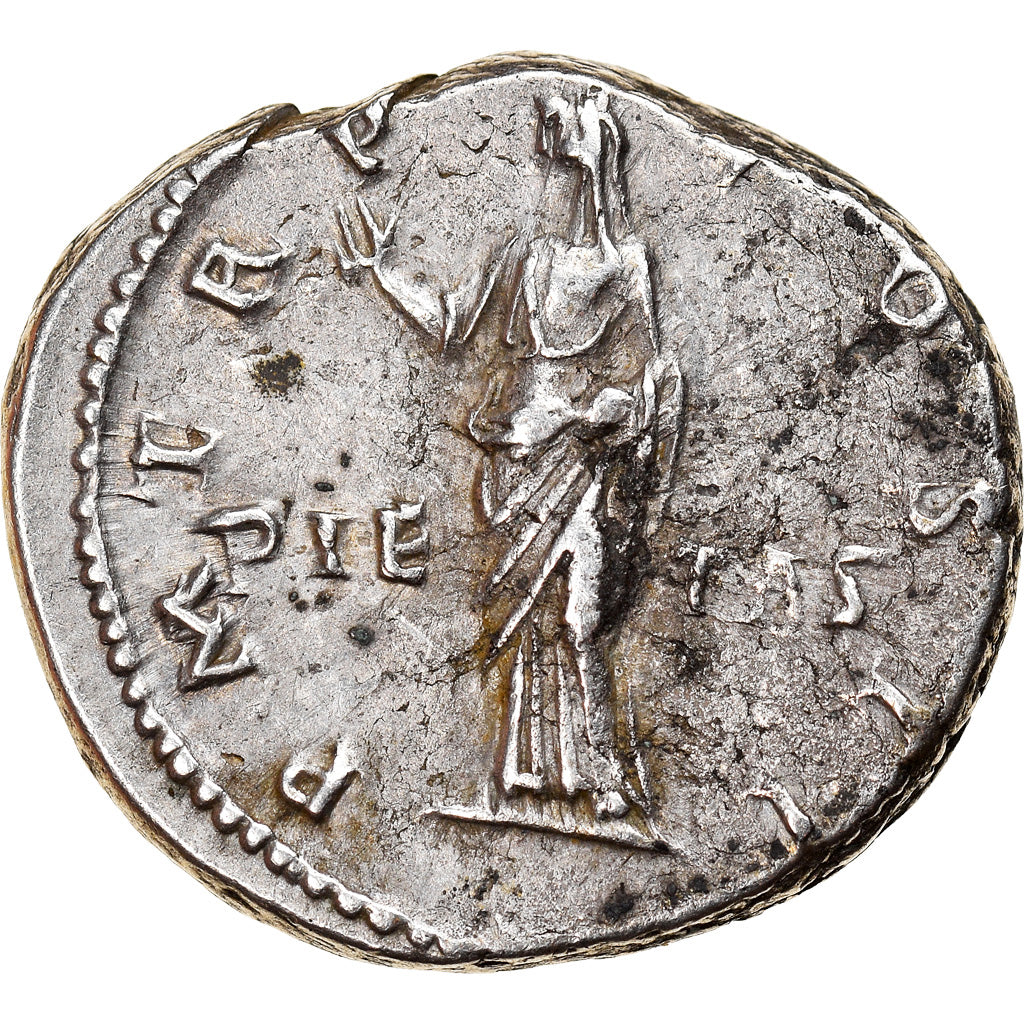 Coin, Hadrian, Denarius, Rome, AU(50-53), Silver, RIC:45a