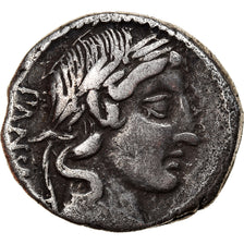 Moneta, Vibia, Denarius, Roma, MB, Argento, Babelon:2
