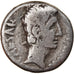 Coin, Augustus, Quinarius, Rome, Brockage, VF(20-25), Silver