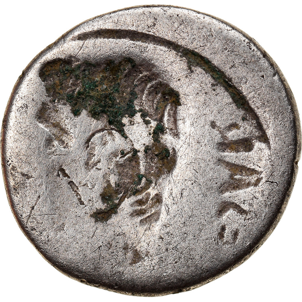 Coin, Augustus, Quinarius, Rome, Brockage, VF(20-25), Silver
