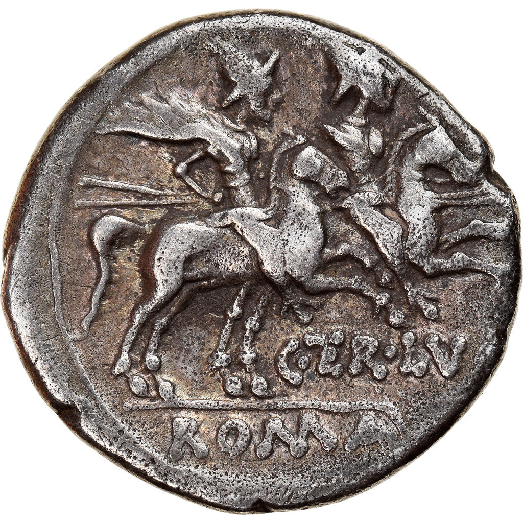Coin, Terentia, Denarius, Rome, AU(50-53), Silver, Crawford:217/1