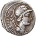 Coin, Fonteia, Denarius, 55 BC, Rome, EF(40-45), Silver, Crawford:429/1