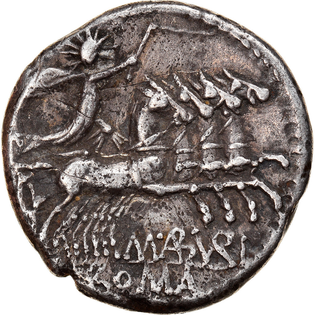 Coin, Aburia, Denarius, Rome, EF(40-45), Silver, Crawford:250/1