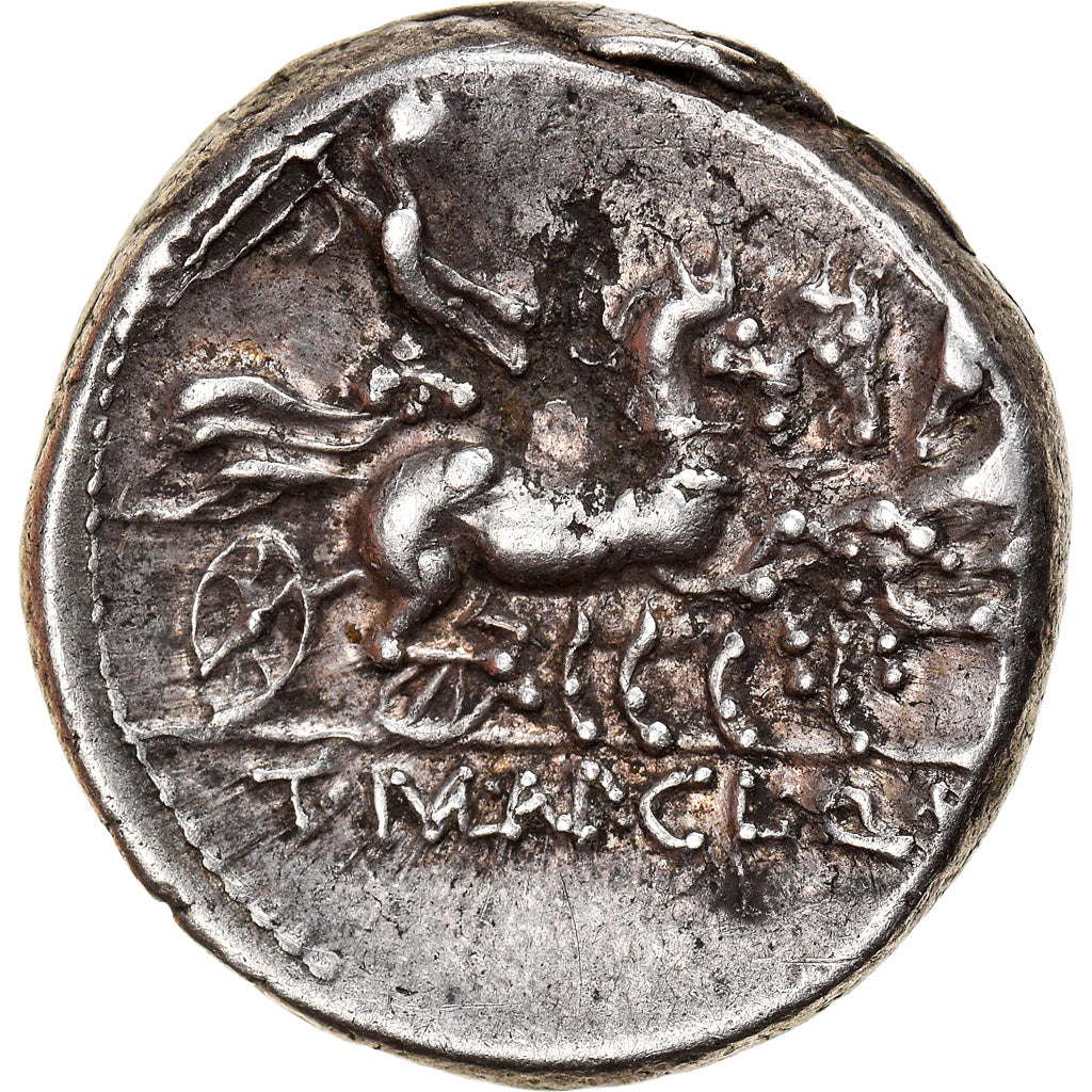 Coin, Mallia, Denarius, Rome, AU(55-58), Silver, Crawford:299/1a