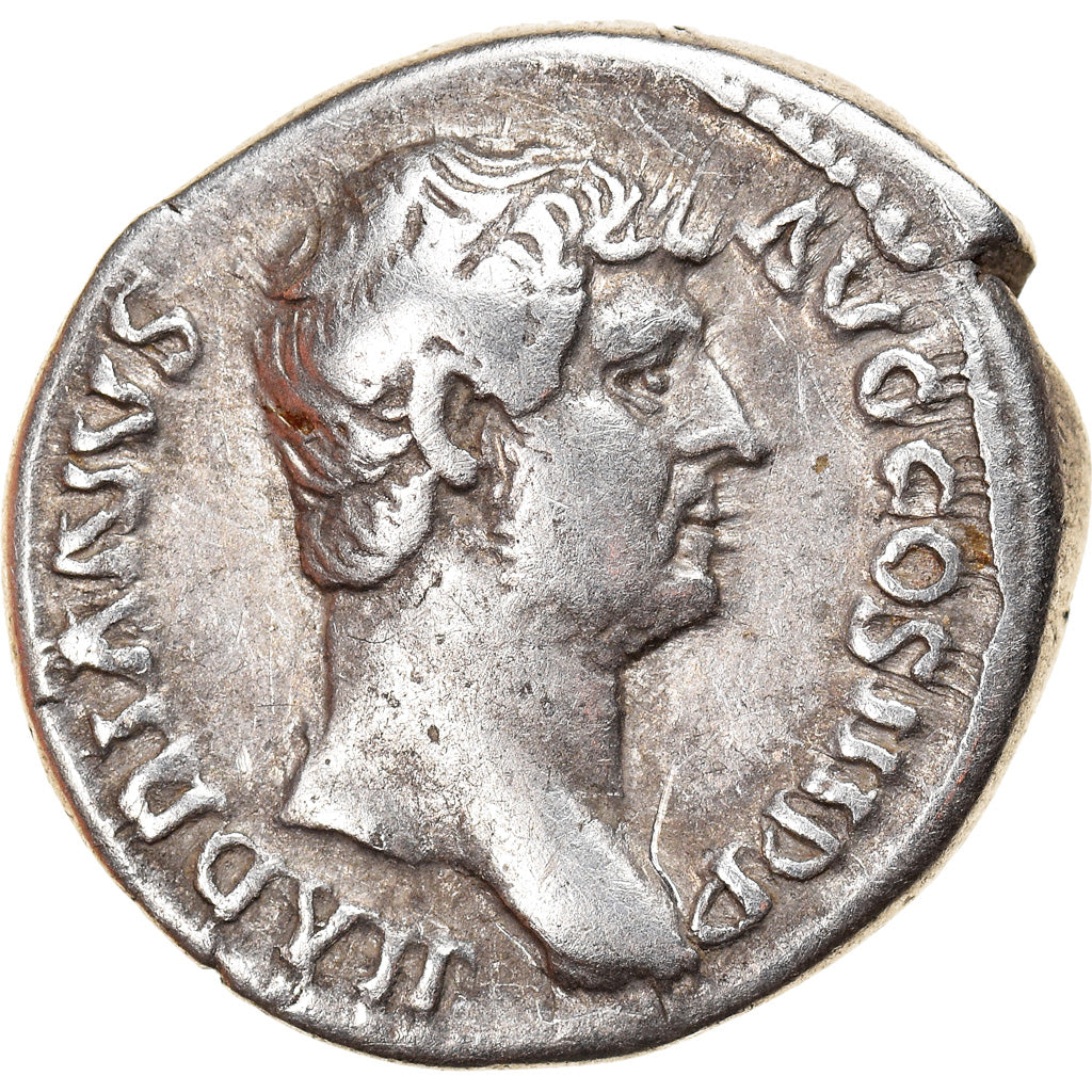 Coin, Hadrian, Denarius, Rome, EF(40-45), Silver, RIC:245