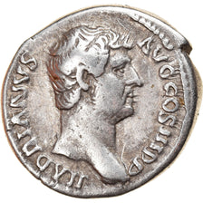 Coin, Hadrian, Denarius, Rome, EF(40-45), Silver, RIC:245